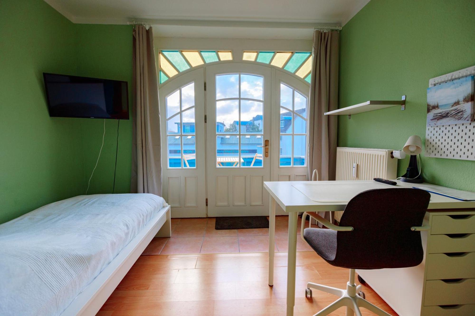 Gemuetliche Mit Balkon Wohnung6 Rostock